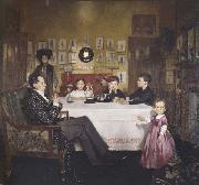 Sir William Orpen A Bloomsbury Family